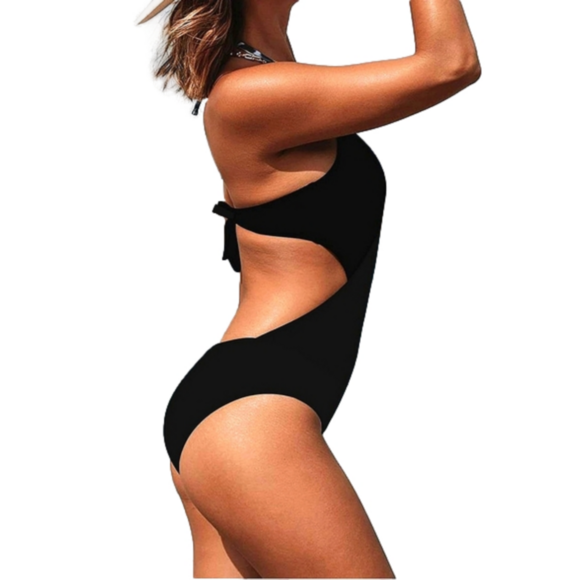 One Piece CROSS Swimsuit Size Small - Picture 3 of 9